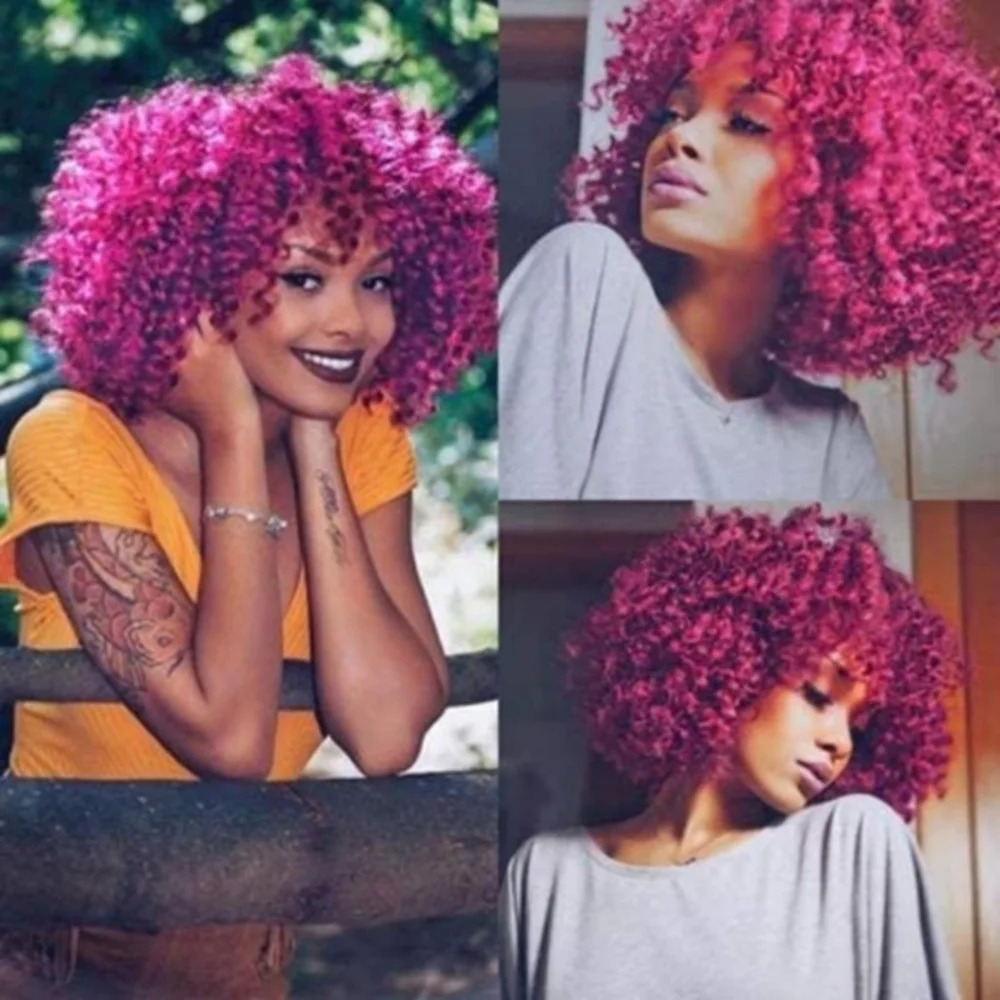 Blooming Hair High quality, Full  Curly Wig